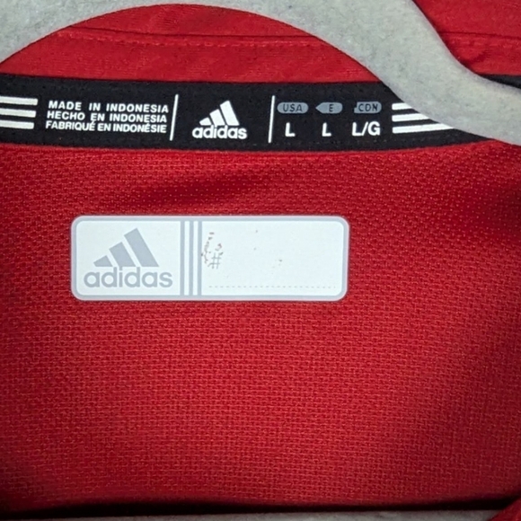 Adidas Nebraska Huskers campus recreation size large NWT polo - Picture 3 of 14